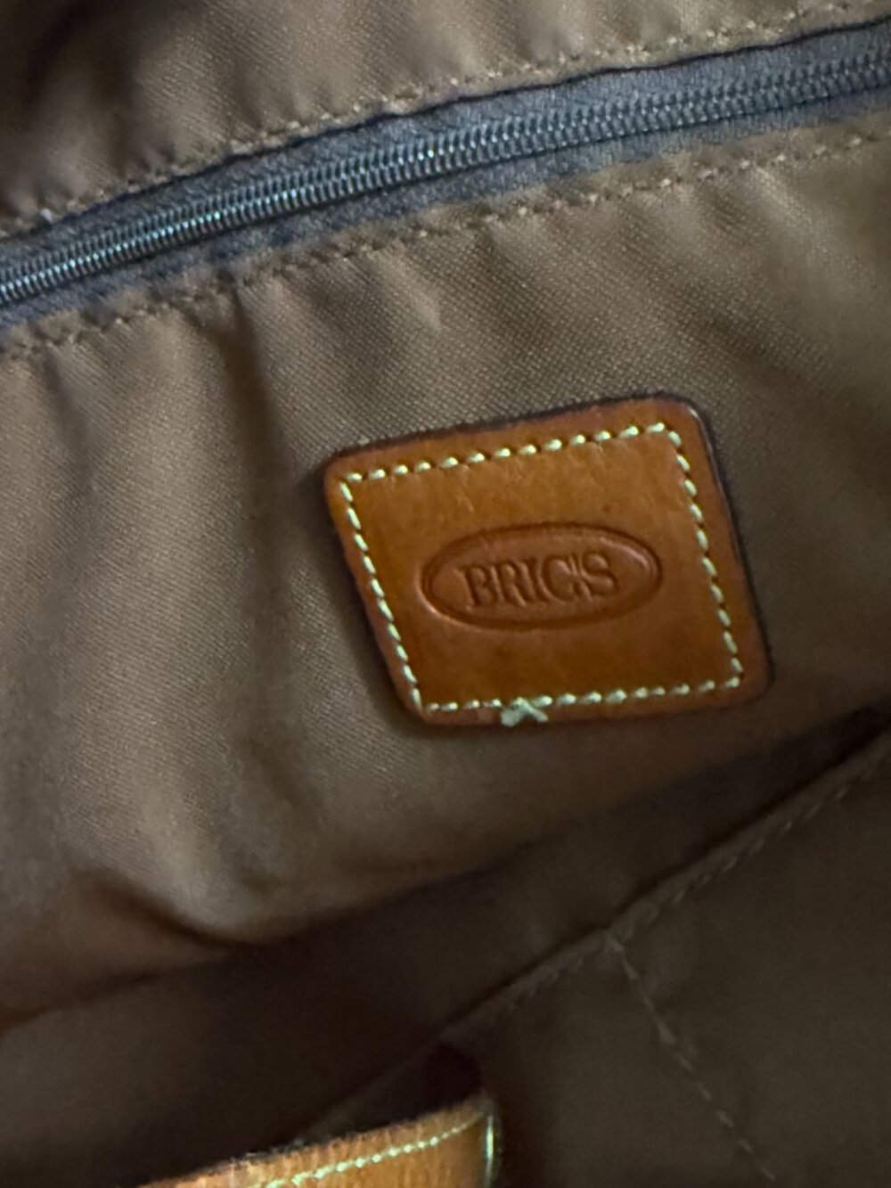 Bric's Tote Bag Brown leather shoulder bag - Picture 2 of 13